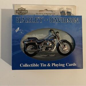 Custom design Harley Davidson collectible playing cards